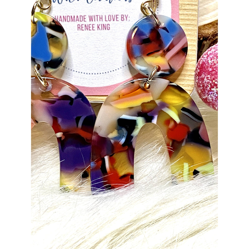 Colorful Chaos Earrings