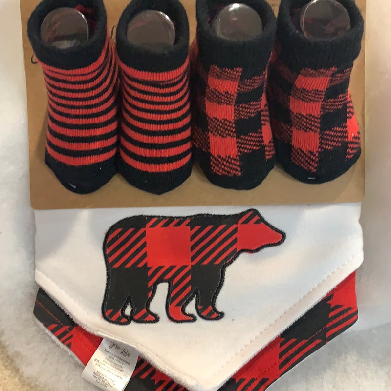 Buffalo Bibs & Socks Set