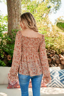 Boho off the Shoulder Blouse