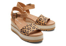 Toms - Diana Wedge in Doe Leopard