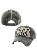 Hats- Cat Mom Paw -2 Colors(313)