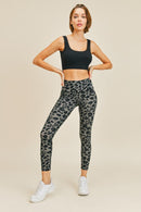 Grey Leopard Leggings