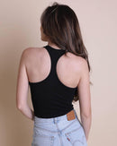 High Neck Racer Back Tank