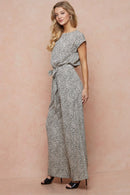 The Taylor Animal Print Jumpsuit