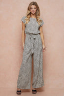 The Taylor Animal Print Jumpsuit