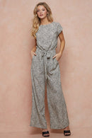 The Taylor Animal Print Jumpsuit