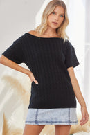 Cozy Cable Knit Sweater