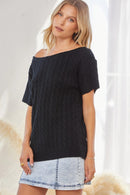 Cozy Cable Knit Sweater