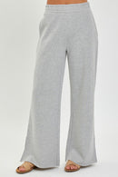 Soft Knit Wide Leg Lounge Pants