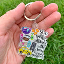 Mom Proverbs Acrylic Keychain