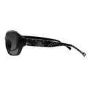Vera Bradley - Ginnie Polarized Sunglasses in Black Bandana Medallion