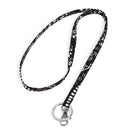 Vera Bradley - Lanyard in Black Bandana Medallion