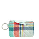 Vera Bradley - Zip Id in Pastel Plaid