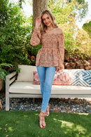 Boho off the Shoulder Blouse