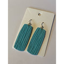 Textured Bar Earrings