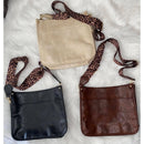 Cheetah strap crossbody