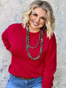 Krissy Ribbed Long Sleeve Top