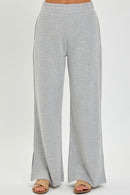 Soft Knit Wide Leg Lounge Pants