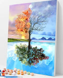 Diamond Dot DIY Paint By Number Kits 16x20- 2 Designs(9)