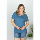 Cassie Dolman Denim Daisy