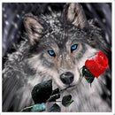 Diamond Dot DIY Paintings-Full Round 12x12- 15 Animal Designs(603)