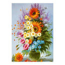 Diamond Dot DIY Paintings-Full Round 12x16- 13 Flower Designs(615)