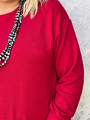 Krissy Ribbed Long Sleeve Top