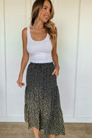 Heidi Floral Tiered Skirt