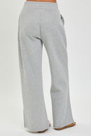 Soft Knit Wide Leg Lounge Pants
