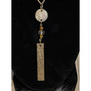 Bronze Palm Necklace & Earring Set