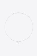 Zircon Star and Moon Pendant Necklace