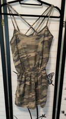 Strappy Camo Romper(24)