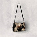 Brown Cow Print Crossbody/Wristlet