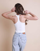 High Neck Racer Back Tank