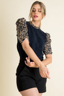 The Queen of the Jungle Rib Knit Top