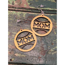 softball mom earrings