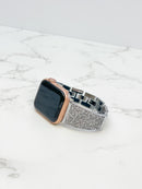 Glitzy Rhinestone Link Watch Bands