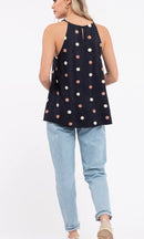 Textured Dot Top