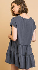Tiered V-Neck Tunic