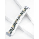 Retro Print Denim Bracelet