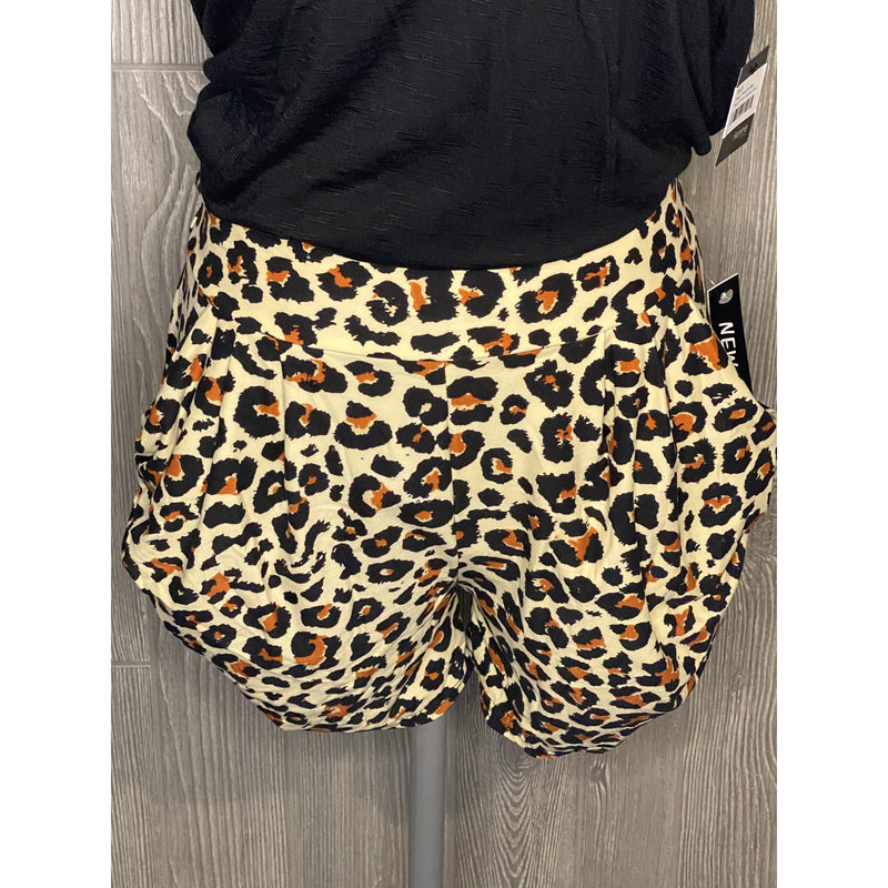 Leopard Harem Shorts