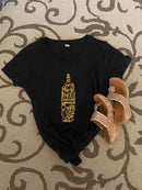 Wine Bottle Tee