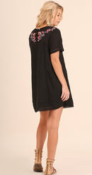 Floral Embroidered Dress