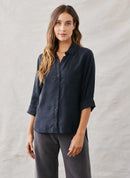 Bella Dahl - Oceanside Top - Vintage Black