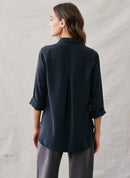 Bella Dahl - Oceanside Top - Vintage Black