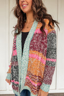 Abstract Oversized Cardigan