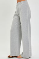 Soft Knit Wide Leg Lounge Pants