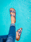 Boho 1 Aztec Blue Sandals