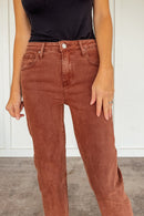 Espresso Boyfriend Denim by Risen