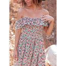 Off Shoulder Maxi Dress